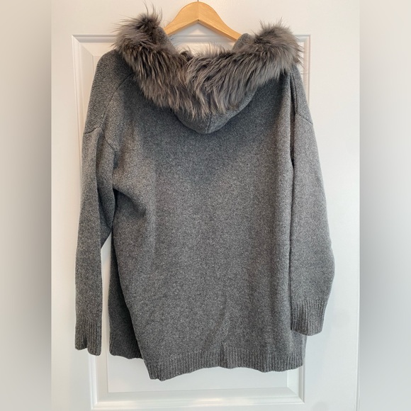 Gerard Darel 100% cashmere sweater with zip - Picture 6 of 8